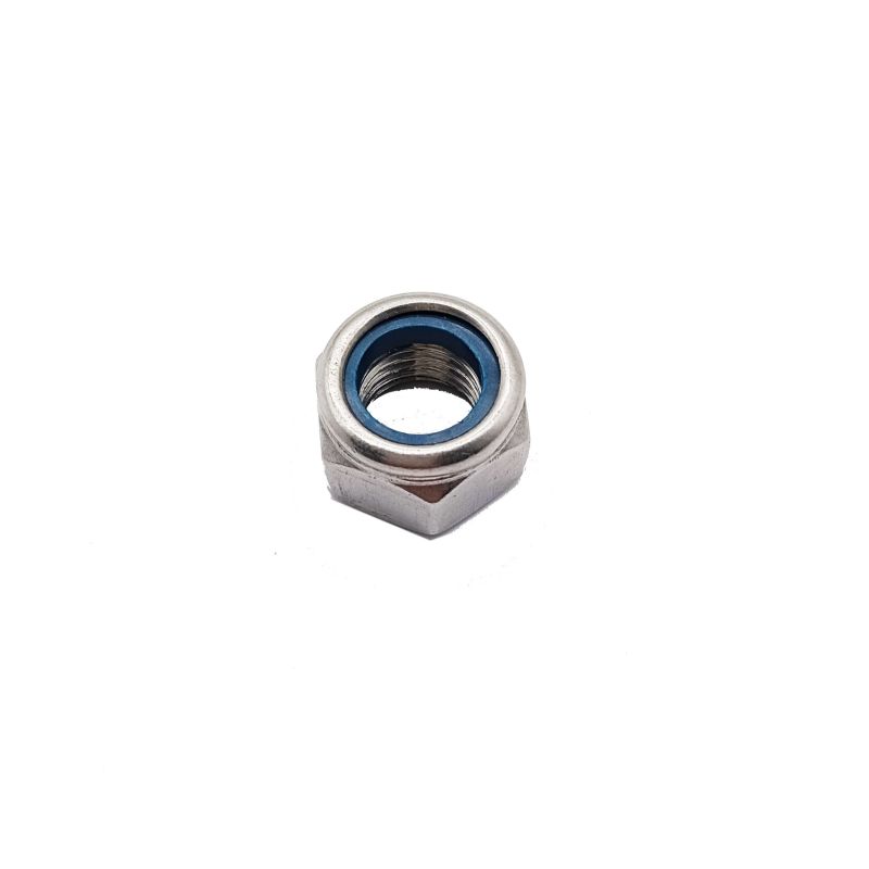 304 Steel DIN985 Hexagon Nylon Lock Nuces