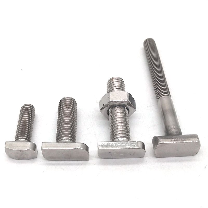 Stainless Steel 304 316 T Bolt Square Head T Bolt